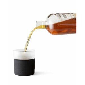 Rabbit Freezable Whiskey Glasses, Set of 2 - Black